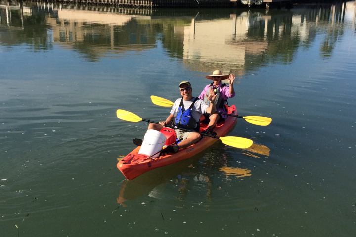 Kayak rentals in South Padre Island, Texas