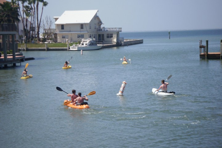 Kayak rentals in Laguna Madre Bay